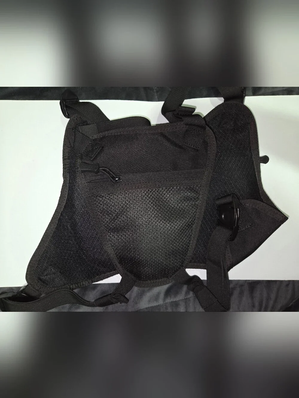Amheh Bags | Black Tactical Chest Bag | Color: Black | Size: 38*5*27 Cm 15*2*10.